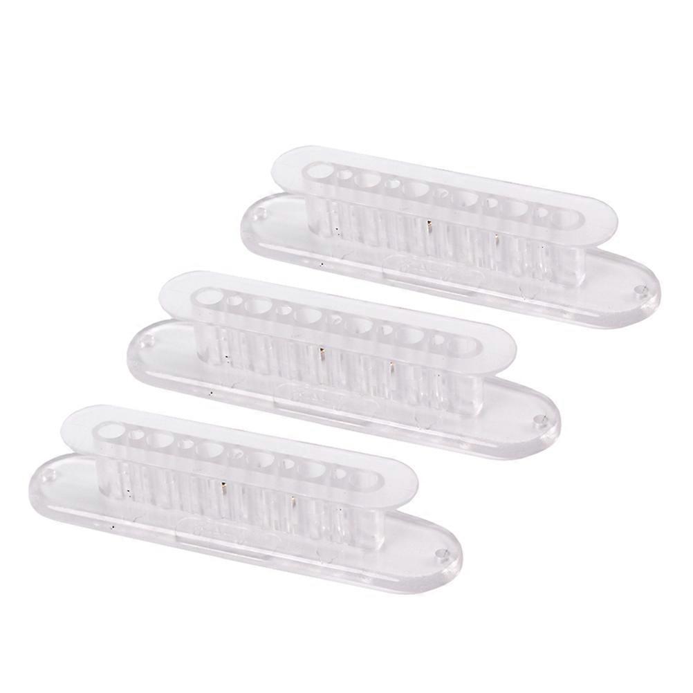 Guitar Parts Transparent Pickup Bins For Guitar Building Custom Pickups 48mm 3Pcs
