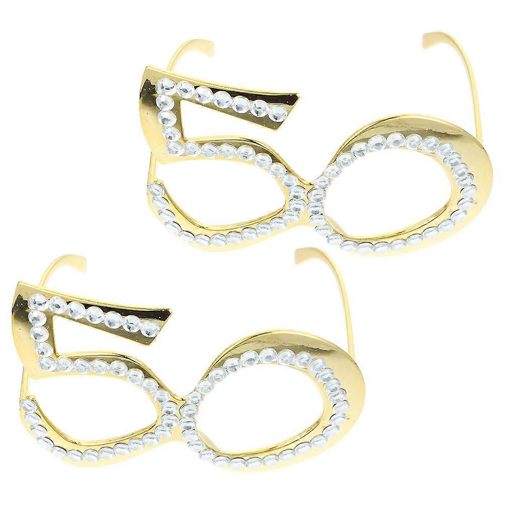 Here's a refined and engaging product description for your **Birthday Glasses with Rhinestones**:
π **2pcs Birthday Glasses with Rhinestones β