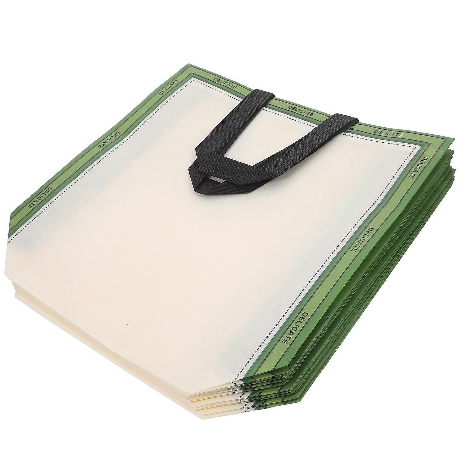 Reusable Gift Bags Spacious Design For Birthday Wedding Party Event Storage Holder 32.00X27.00X10.00CM Non-Woven Fabric 10Set
