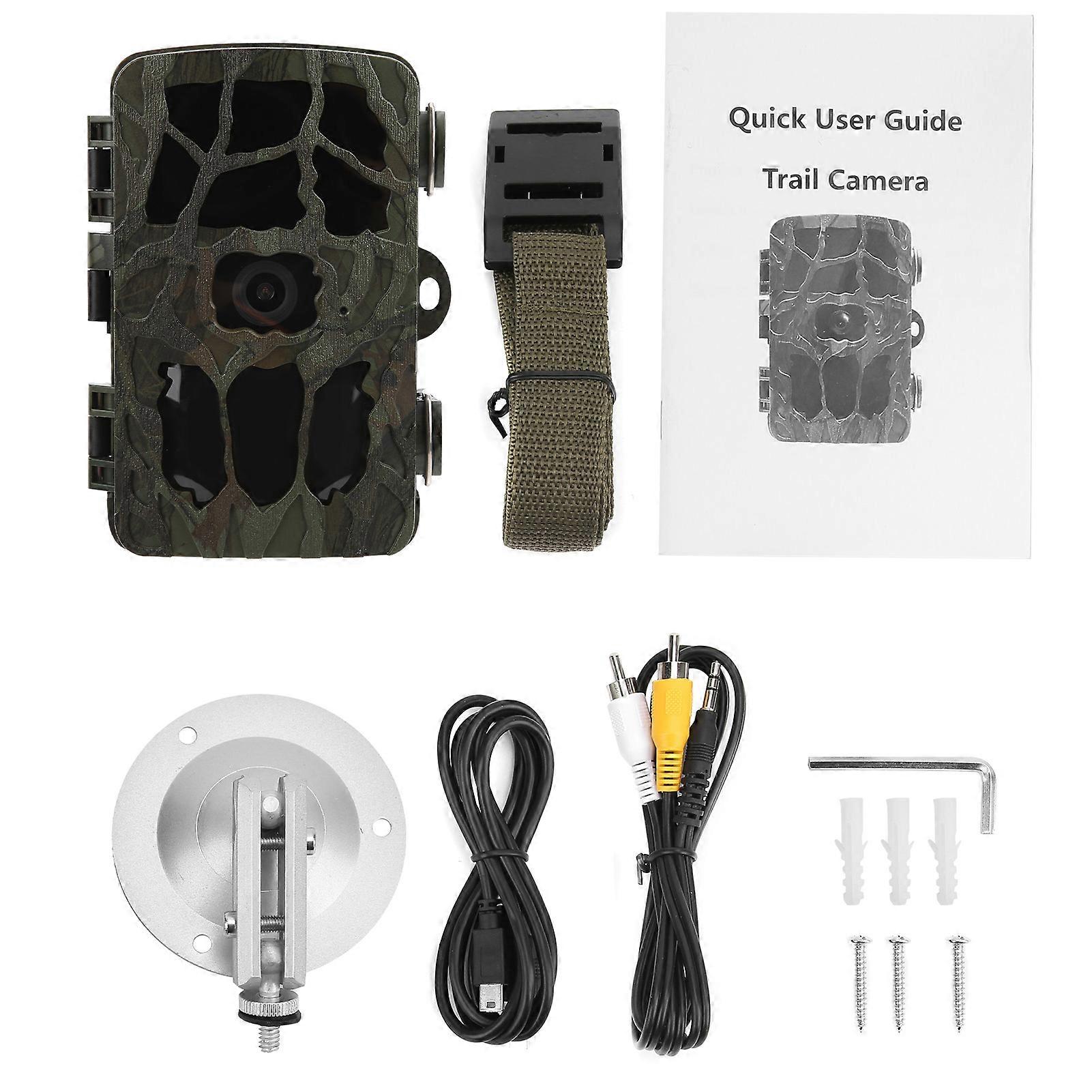 2,4-Zoll-LCD-Display Jagdkamera Wildlife Tragbare IP66 Wasserdichte Infrarotkamera