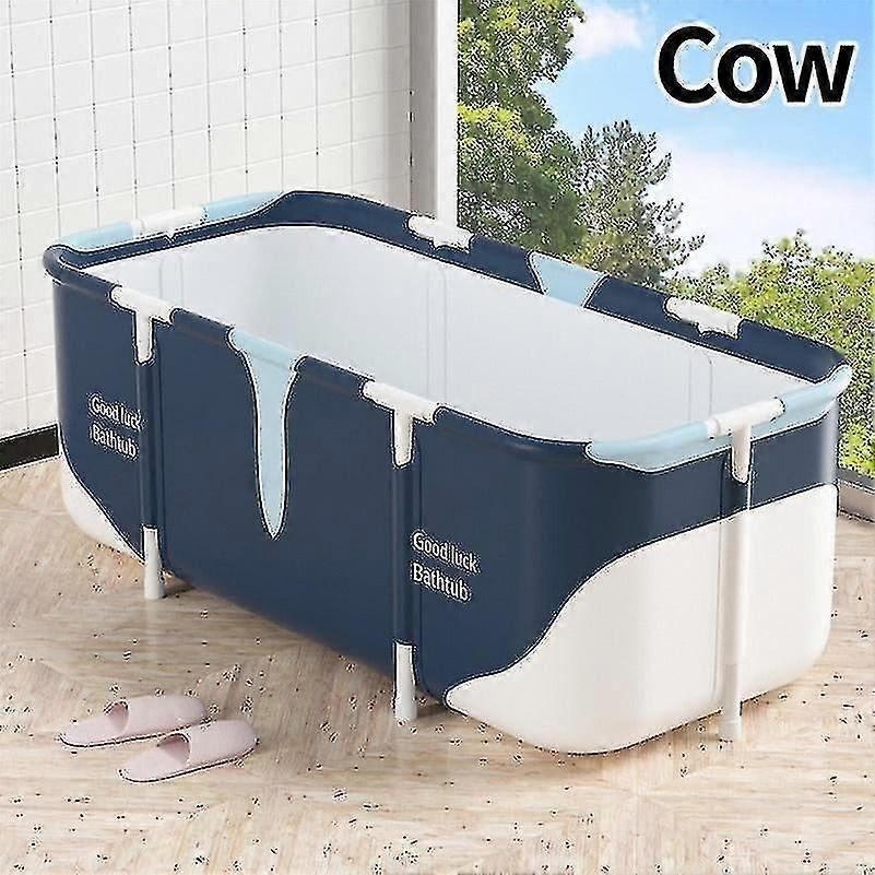 135cm bärbart hopfällbart badkar stort badkar hink isolering badbad vuxna barn pool badkar