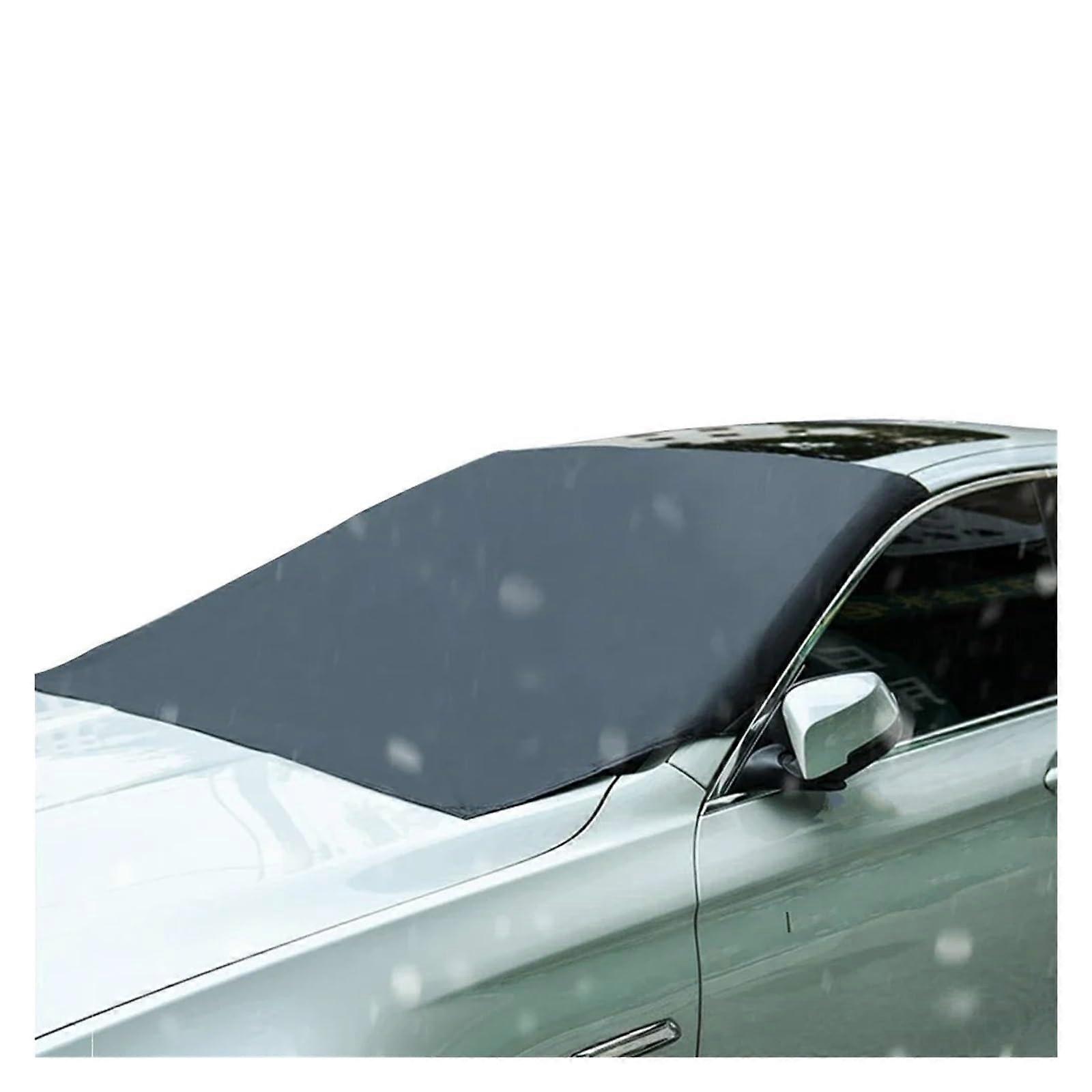 Car Windshield Sun Shade Magnetic Cover, Universal Fit, Reflective Material, Snow And Sun Protection, Keeps Interior Cool