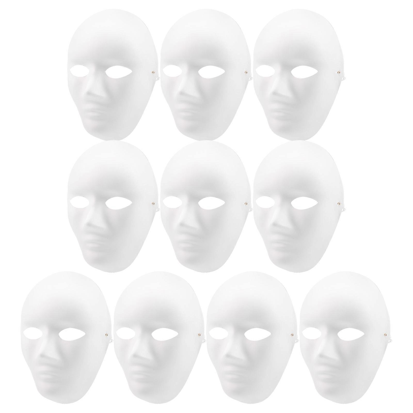 {"title":"Carnival Masks 10Pcs Paintable Paper Face Masks For Fun DIY Projects And Prom Costume Events"}