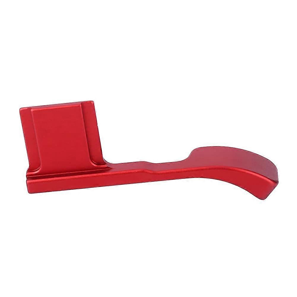 E3 Aluminum Alloy Hot Shoe with Thumb Up Handle Grip for Fuji E3 E2S Camera (Red)