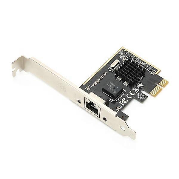 Network Card for Desktop Computer, Accessories, Wired Port PCIE to Gigabit 2.5G 2500M for Half Duplex
