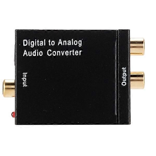 Analog to Digital Converter Optical Coax Toslink Audio Adapter Converter
