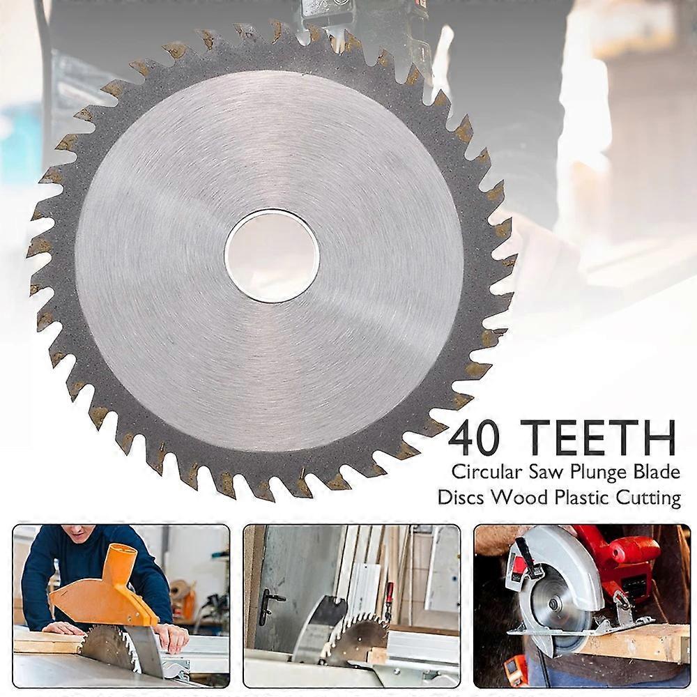 5 Inch Saw Blade 125mm Carbide Tipped Circular Saw Blade 40T Wood Cutting Disc Accessories Circular Saw Blade
