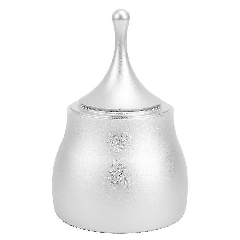 Universal 58mm Aluminum Silver Coffee Tamper & Powder Container - Essential Tool for Espresso Machines and Barista Training