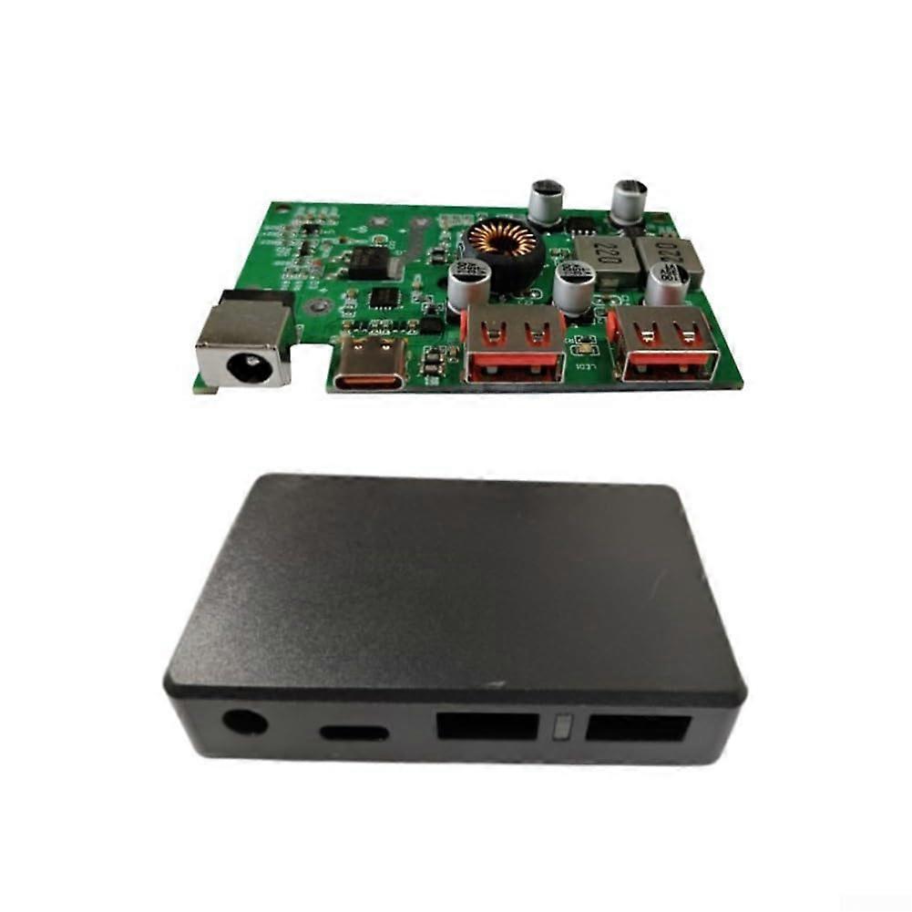 Charge Controller Junction Box for Solar Panels with Type C PD 100W and Dual USB Ports