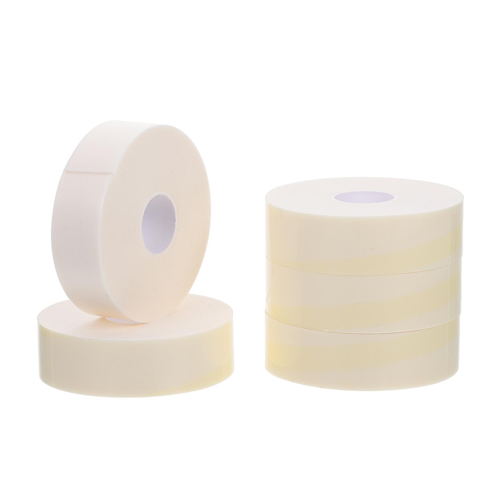 White Eyelash Tapes for Home Use Comfortable Breathable Synthetic Material 5 Rolls