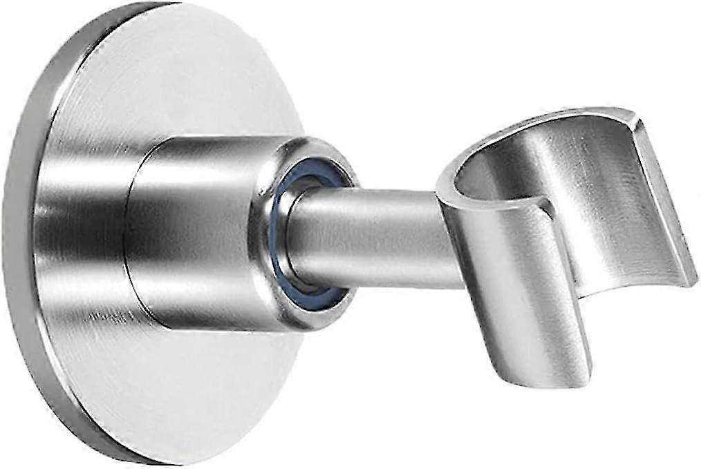 Stainless Steel Shower Head Holder, 360 Adjustable Adhesive Handheld Bathroom