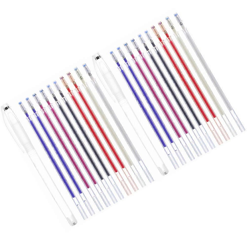 Heat Erasable Fabric Marker Pens Set for Quilting & Dressmaking – High Temp Disappearing Ink for Fabric Use