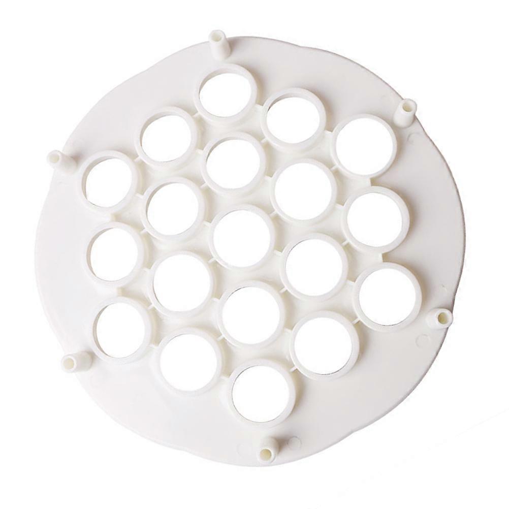 Manual Dumpling Press Tool 2Set Perfect For Home Cooking White Color Convenient And Flat
