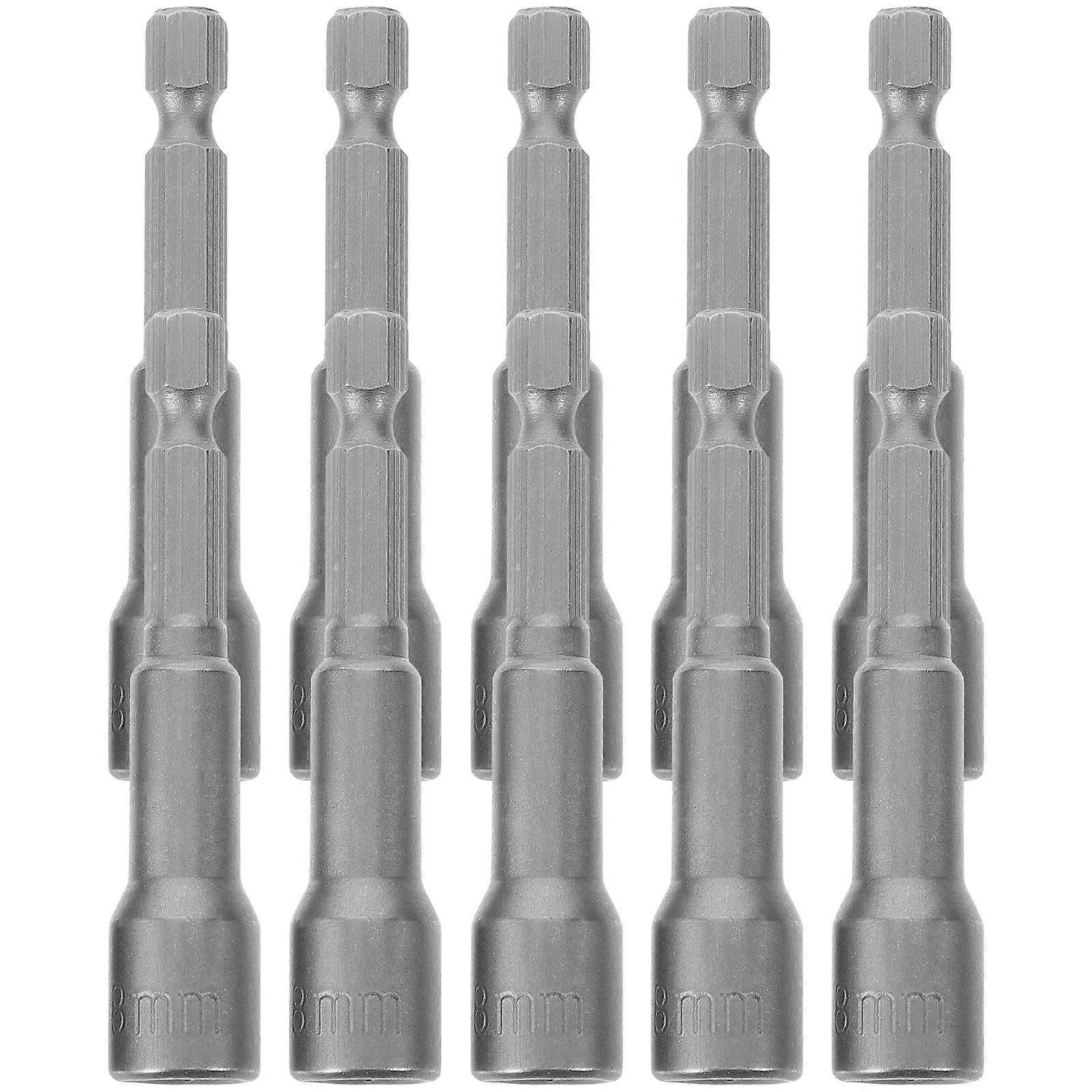 1 Set Nut Driver Magnetic Wrench Tool Drill Bit Power Impact Nut Setter Bit Supply Kit