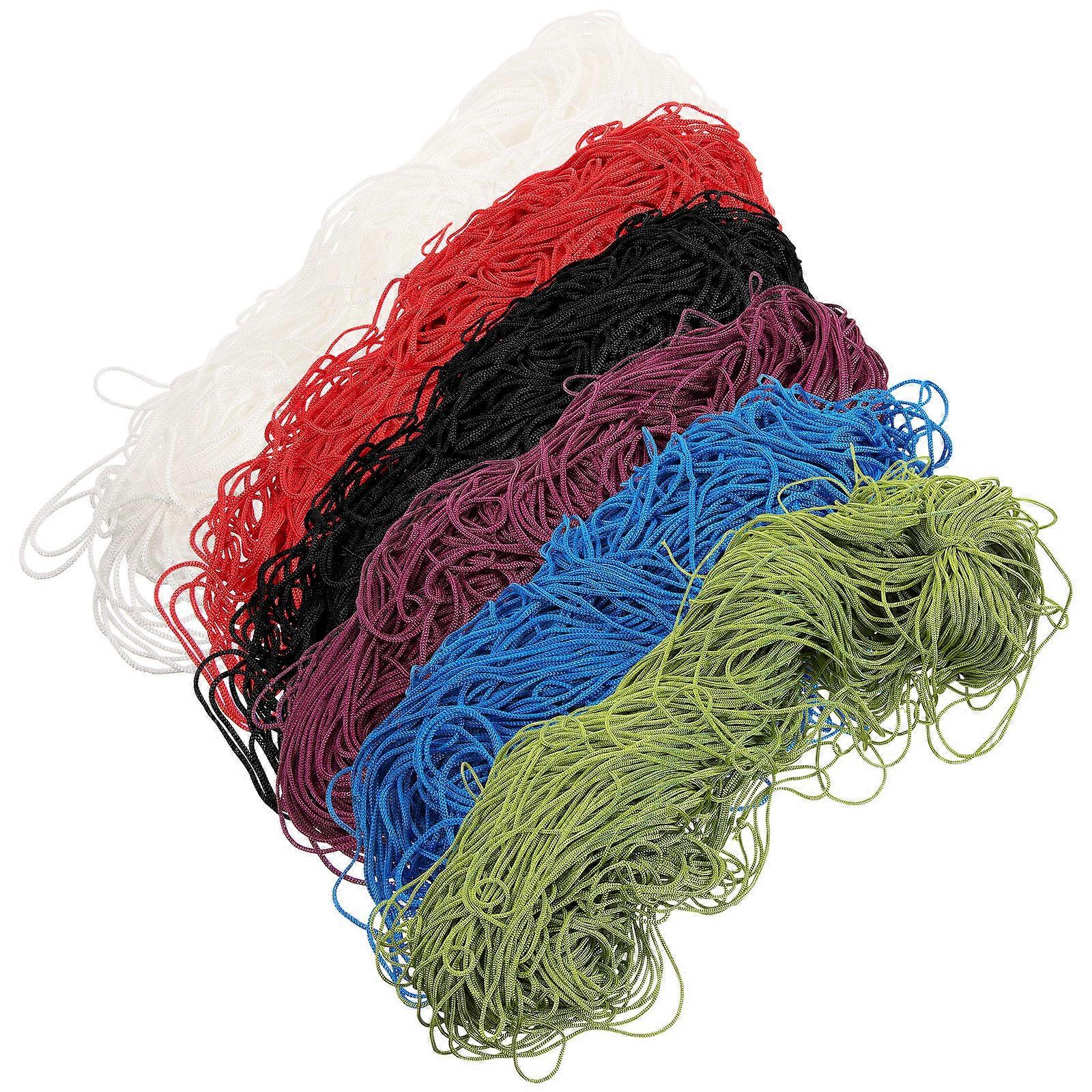 Crocheting Yarn Set For Handicraft Enthusiasts Assorted Color DIY Crocheting 6 Sets