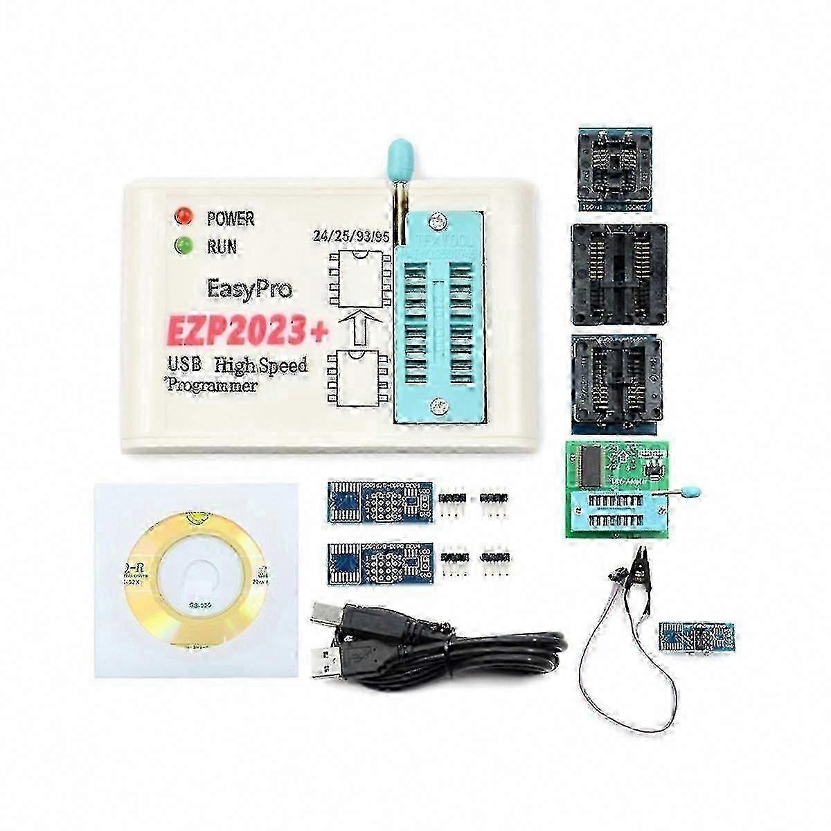Ezp2023+ High-Speed SPI Flash Programmer for 24/25/93/95 EEPROM BIOS 25T80 Offline Burning