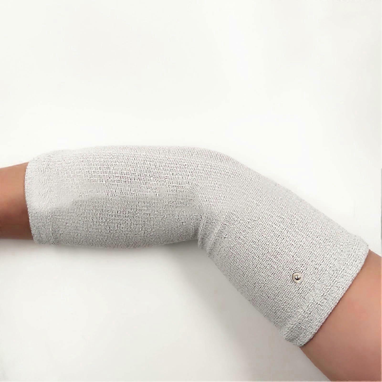 Conductive Elbow Pad Lengthen Protective Electrode Elbow Guard for Reducing Soreness