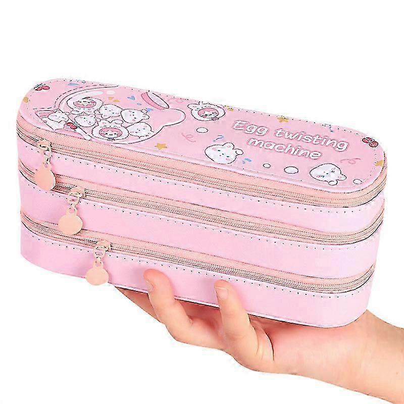 Functional Multi-Pocket Pencil Case - Roomy Organiser for Work or Study Needs