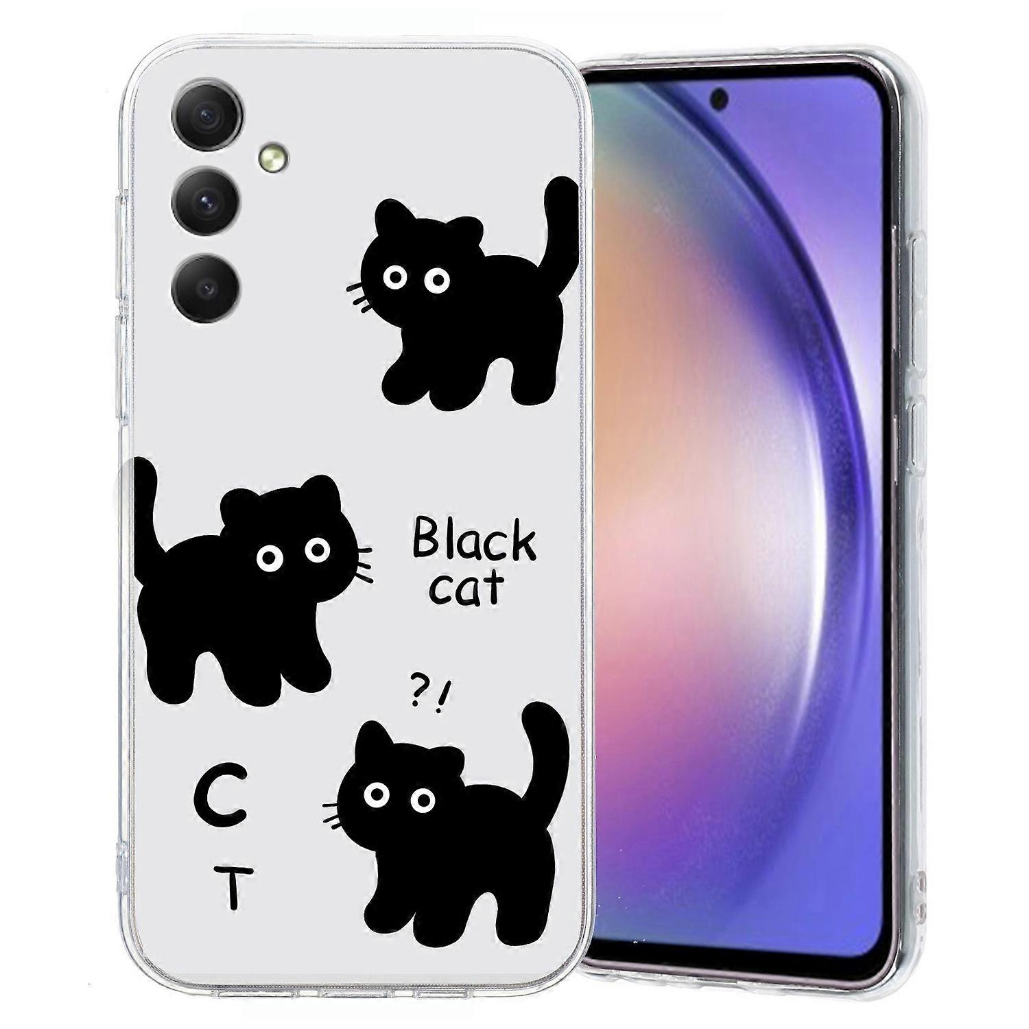For Samsung Galaxy S23 FE Case Pattern Printing Shockproof TPU Phone Cover