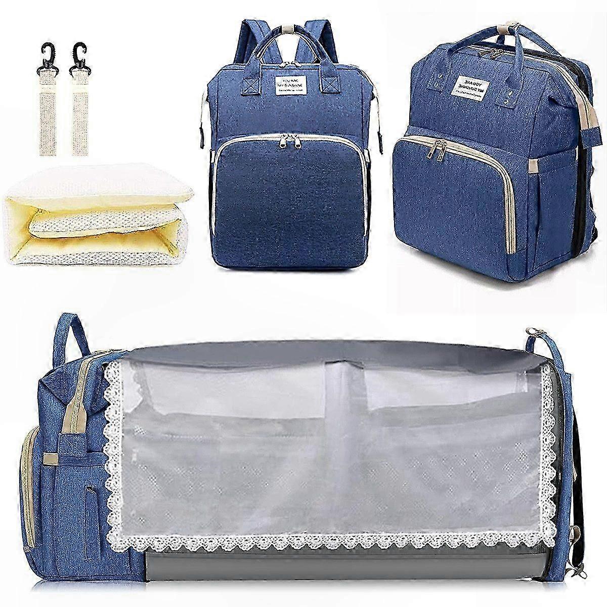 Travel Backpack with Foldable Cot and USB Port for Convenient Adventures