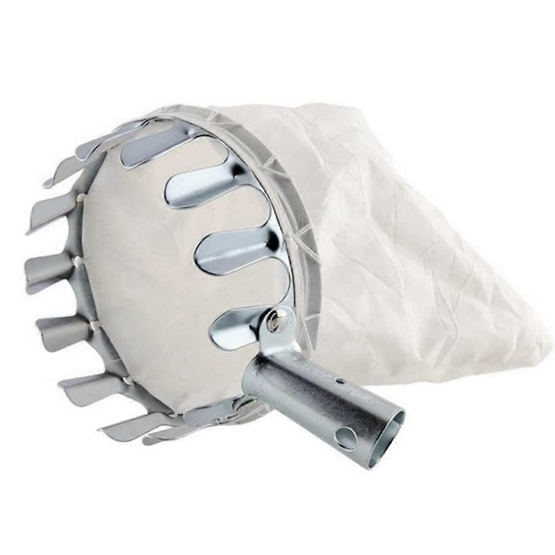 Fruit Picker 6.3 Inch, Cherry Picker Tool, Metal Harvest Head, With Carry Bag, Fruit Harvesting Tool For Home