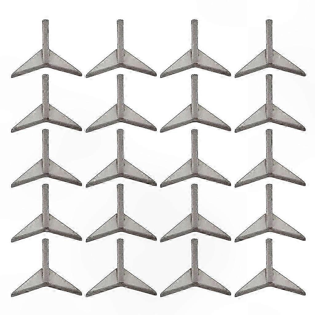 20-Pack Triangle Ground Spikes for Tire Puncture Prevention
