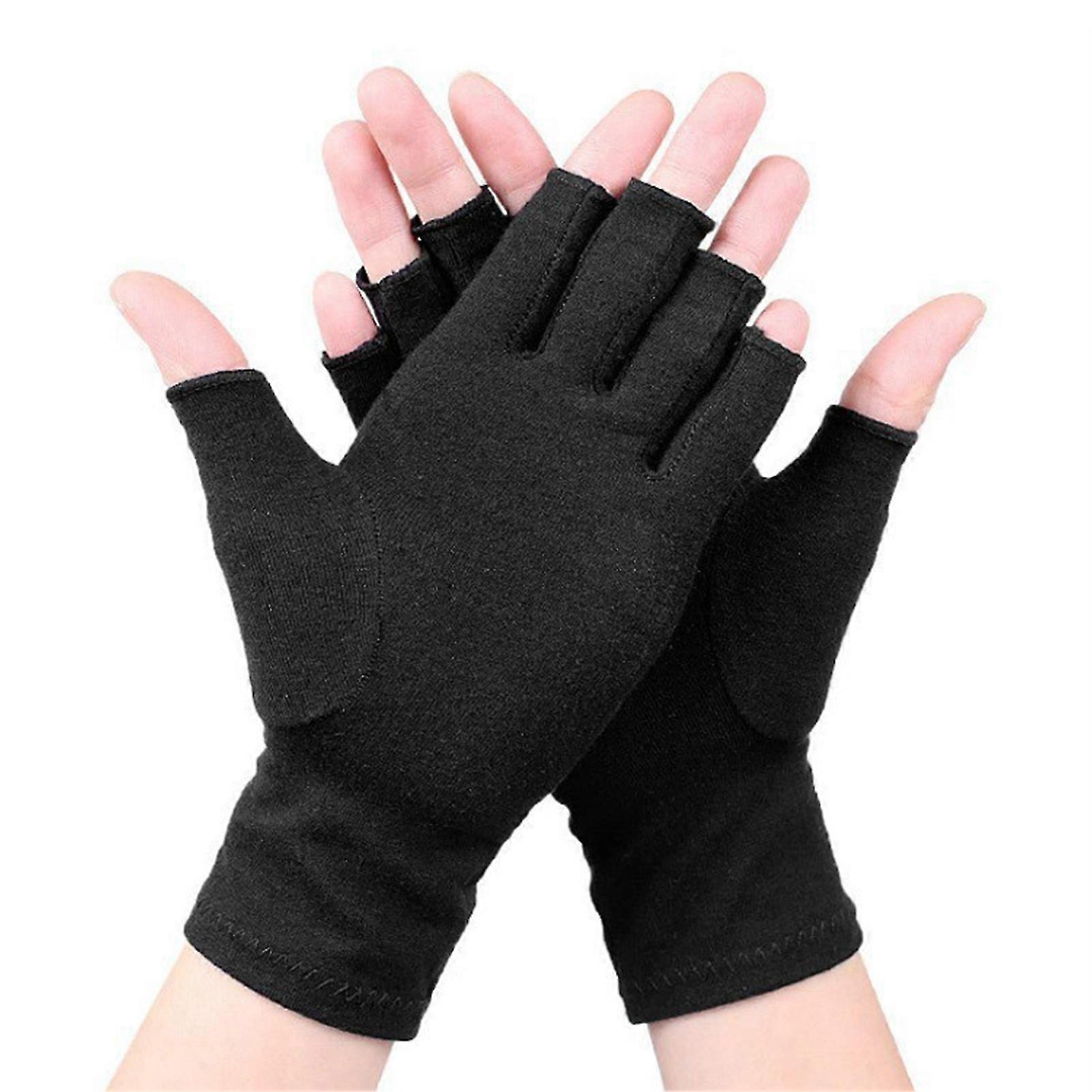 Gigt Handsker Smertelindrende Kompressionshandsker Unisex Vante til reumatoid og slidgigt Terapi-God