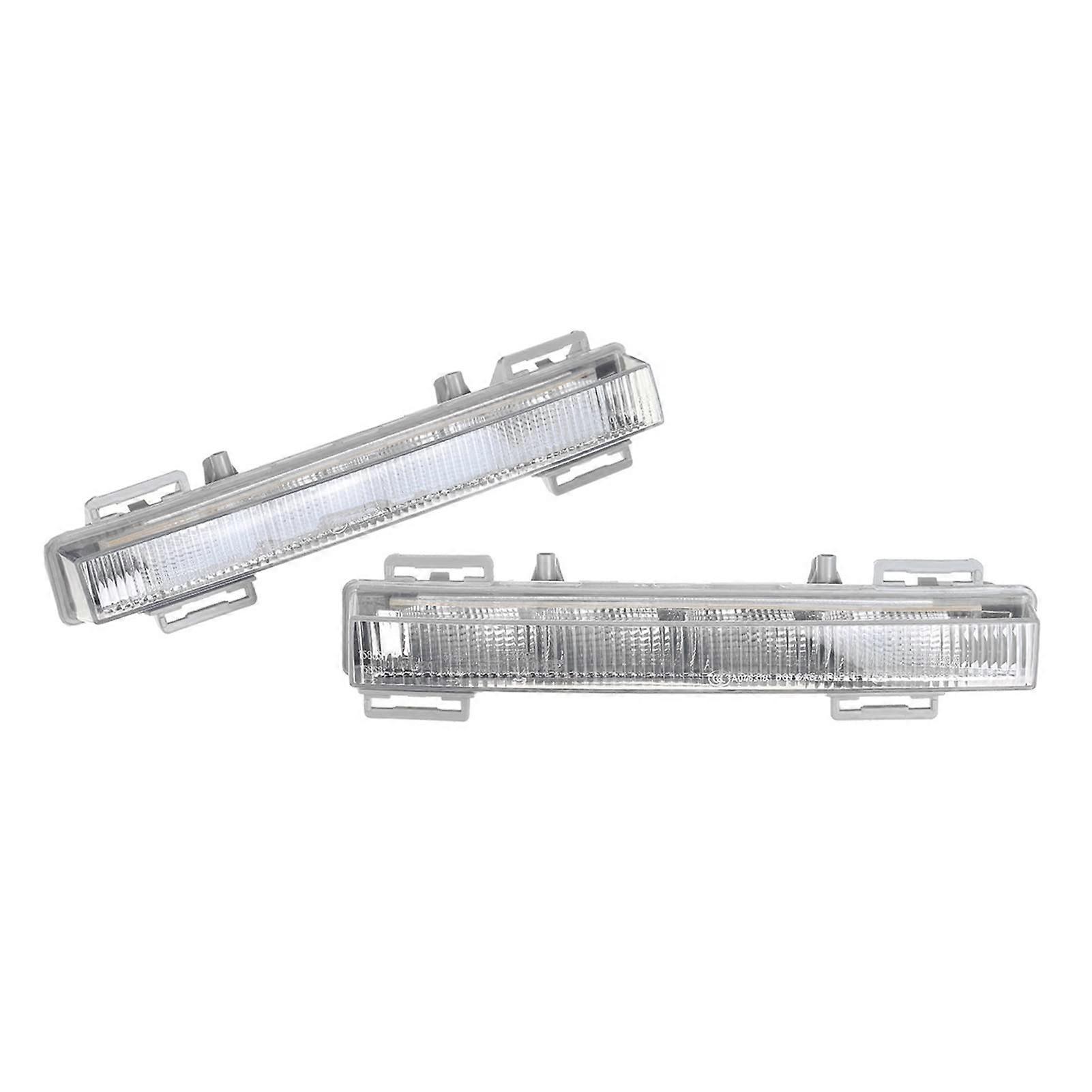 Daytime Running Light 2Pcs Mercedes-Benz W166 ML350 ML400 X204 GLK350 2012-2015 2049065501 DRL Fog Lamp Turn Signal