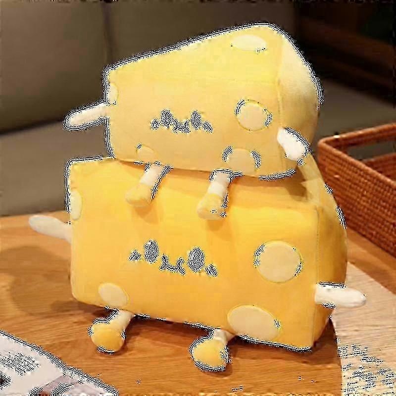 Whimsical Cheese Plushie: 20-50cm Soft Simulation Cushion for Chees...