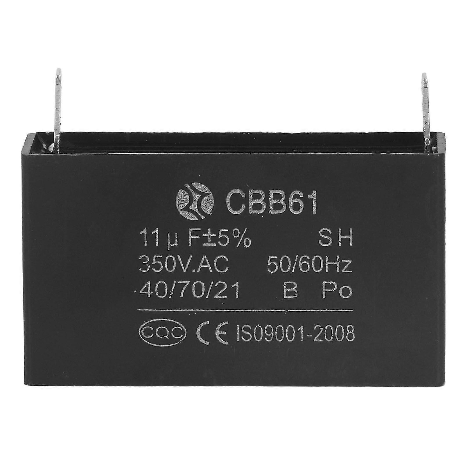 Gasoline Generator Capacitor CBB61 ABS 11F Air Conditioning Motor Capacitor for Refrigerator 350V