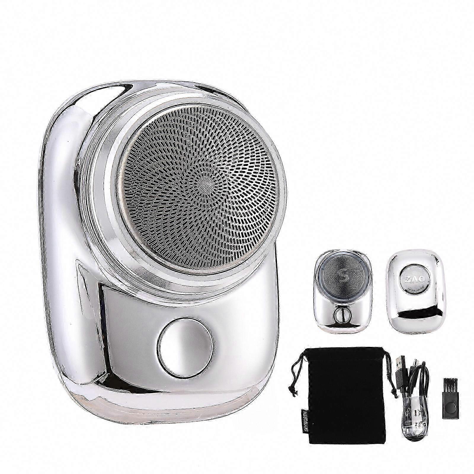 Portable Electric Razor for Men, Mini Shaver for Travel and On-the-Go Use