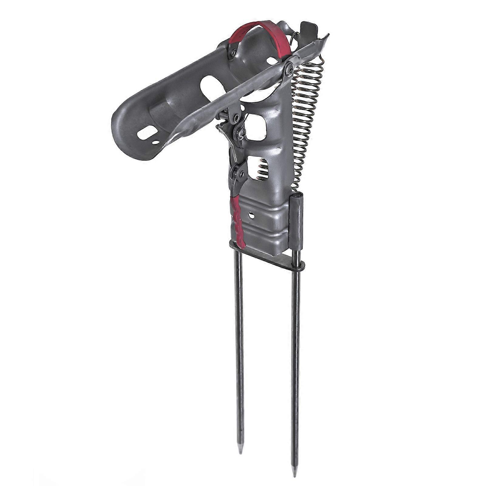 Automatic Double Spring Angle Pole Fish Pole Bracket Standard Fishing Rod Holder 453g