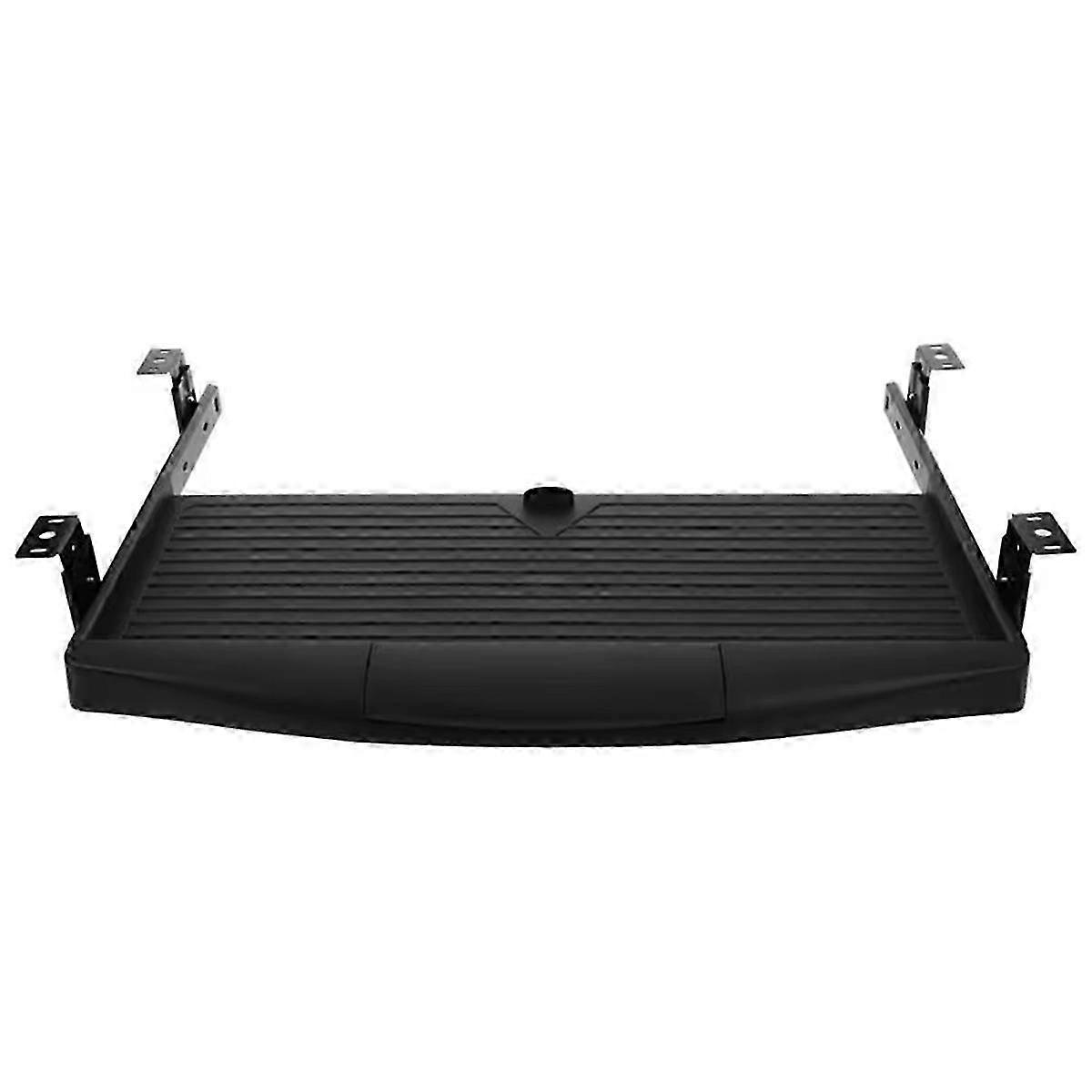 Tangentbordsbricka Under skrivbord Tangentbordsställ Skjutbart Utdragbart Svart