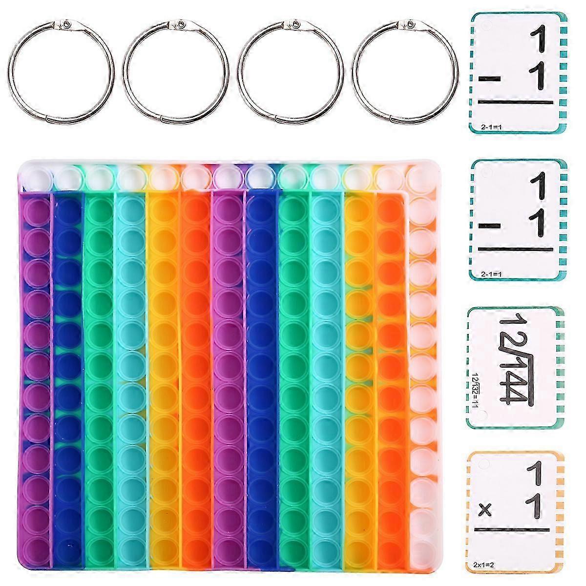 Math Flash Cards Kindergarten Learning Cards Math Set Ages 4-8 Fidget