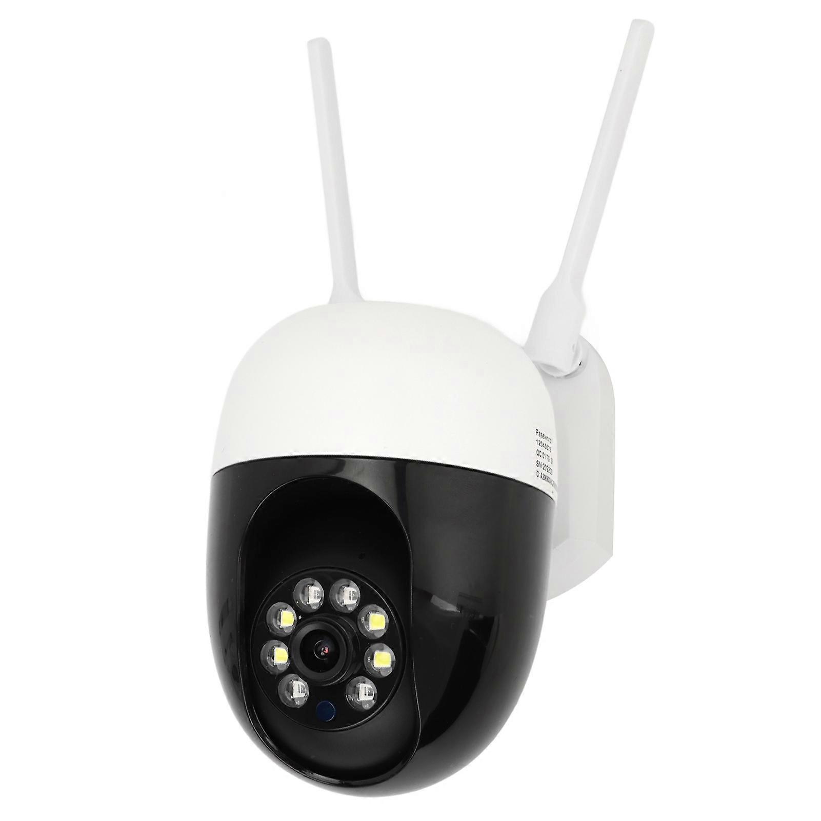 Wireless Camera 1080P Motion Sensor Night Vision 2 Way Audio WiFi for Home Security UK Plug 100‑240V 