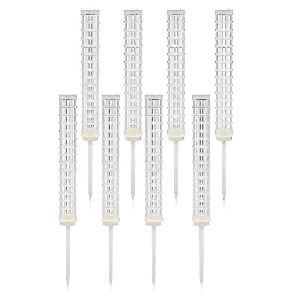 8 Pieces Moss Pole Coir Moss Pole Stick Stackable Stakes Monstera Support Plastic Sphagnum Moss Pol