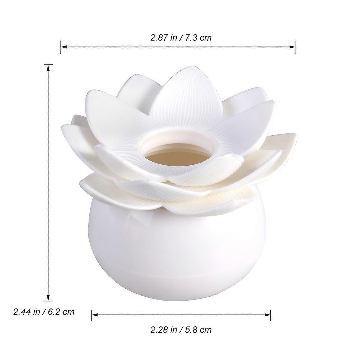 Swab Holder Lotus Cotton Bud Organizer for Storage Use Toothpick