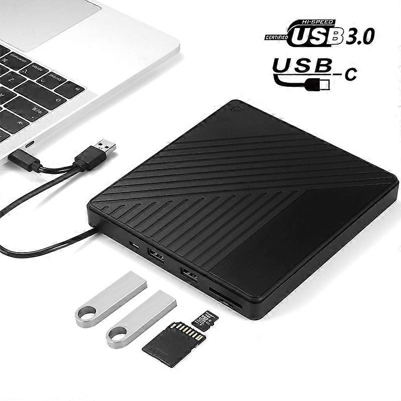 (New) USB 3.0 & Type-C DVD Drive Player External Optical Drive