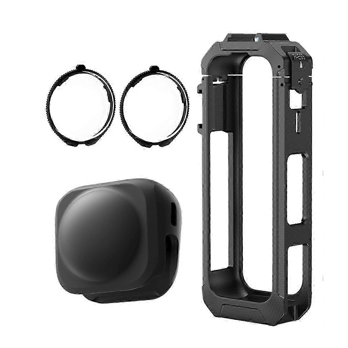 X5 Camera Accessories Kit: Lens Guards, PC Frame Cage, Silicone Lens Cap - All-in-One Solution for Your X5 Camera