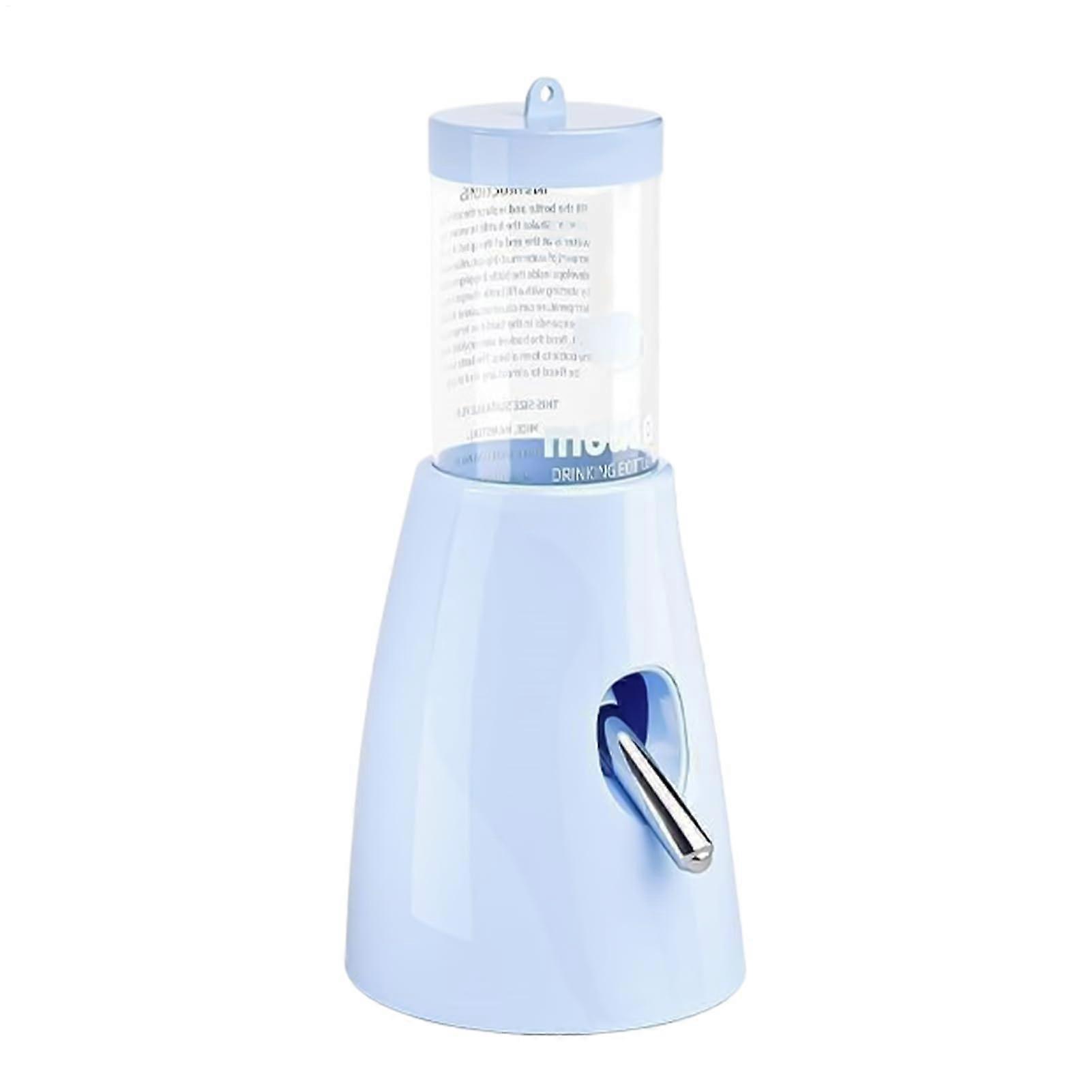 Hamster Water Bottle 80ml Capacity, LeakProof OpenBottom Refill Drinker With Stand For Gerbils Rabbits