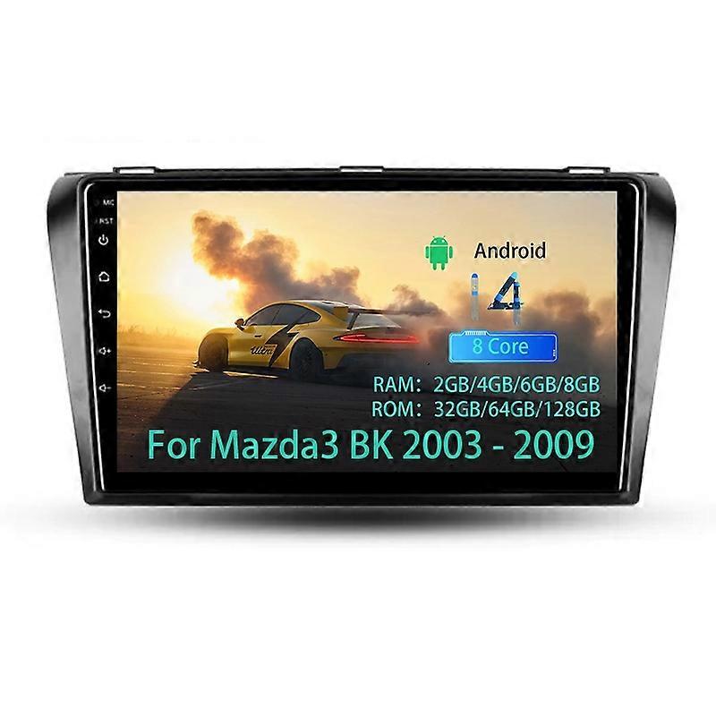 Android For Mazda 3 I For Mazda3 BK 2003 - 2009 Car Radio Multimedia Player Wireless Carplay Auto
