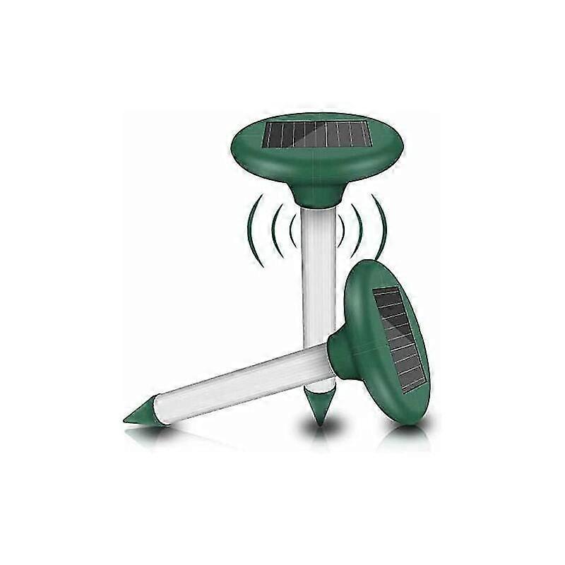 ultrasonic mole repeller solar powered for garden and farm