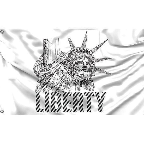 Minimalistic Liberty Flag Pattern 451