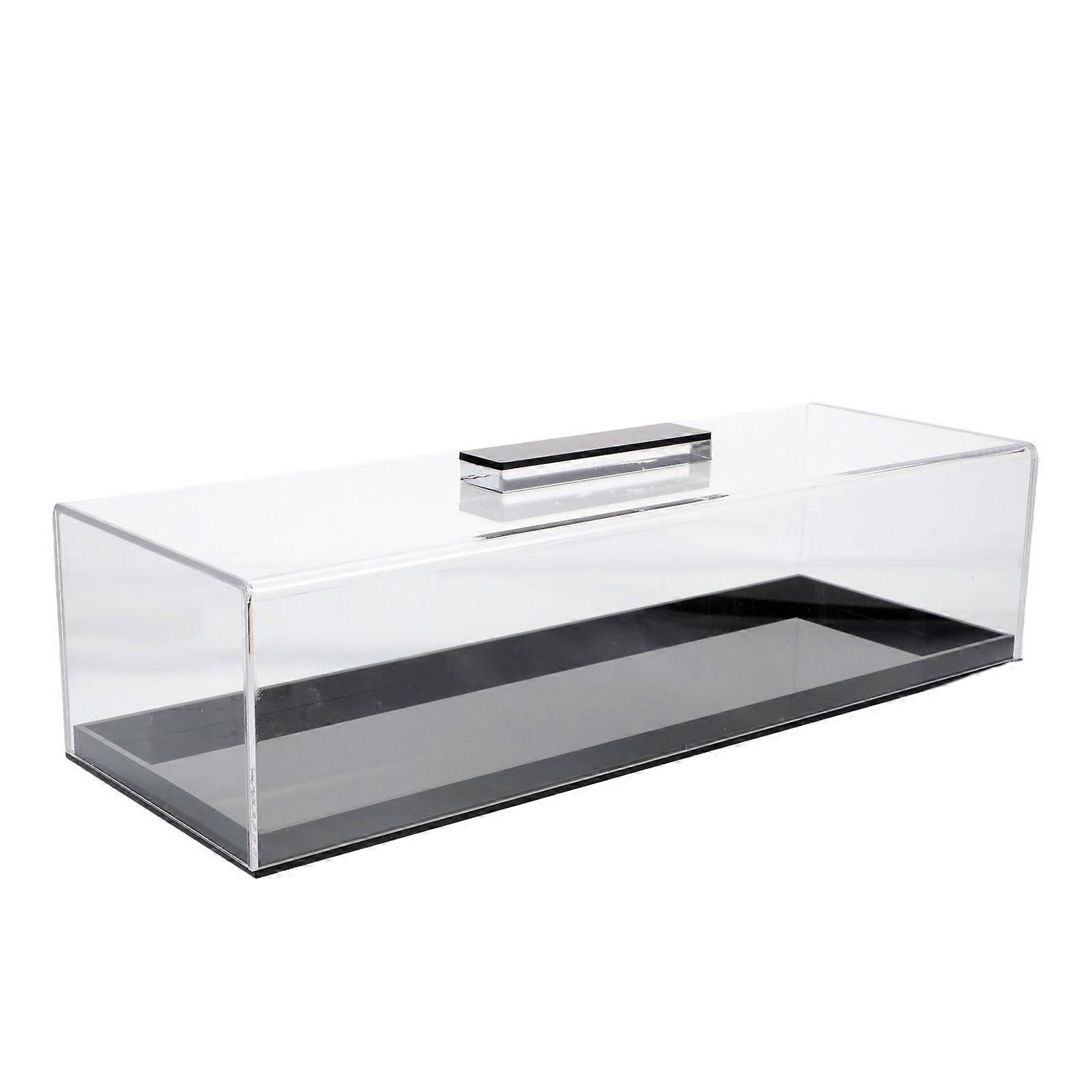 Rectangular Acrylic Cake Stand With Lid Multifunctional Dessert Tray For Cakes Dessert Plate Bread Storage Container Cake Holder With Lid
