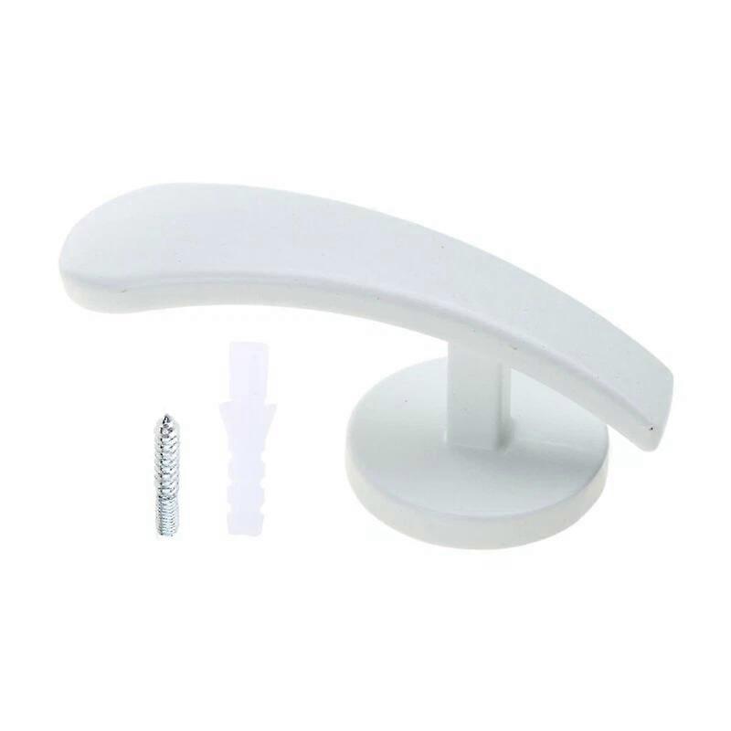 Curtain Holdbacks, Aluminum Alloy Decorative Wall Mounted Drapery Tieback Holders with Smooth Surface