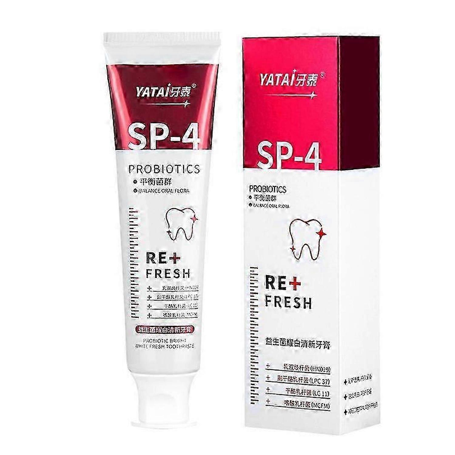 2024 New Sp-4 Probiotic Toothpaste, YaTai Sp-4 Toothpaste Whitening