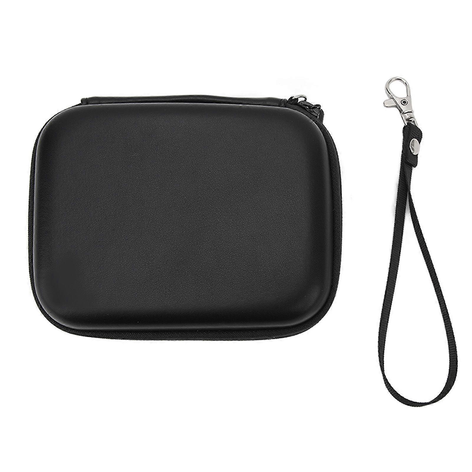 Camera Protective Bag PU Leather Digital Camera Hard Case for Mini EVO Link Liplay Black