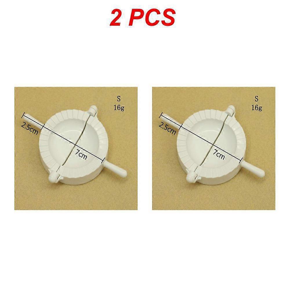 1/2/3PCS Automatic Dumpling Maker Double Heads Press Dumplings Mold Machine Empanadas Ravioli Wrappers Mould Kitchen Gadgets