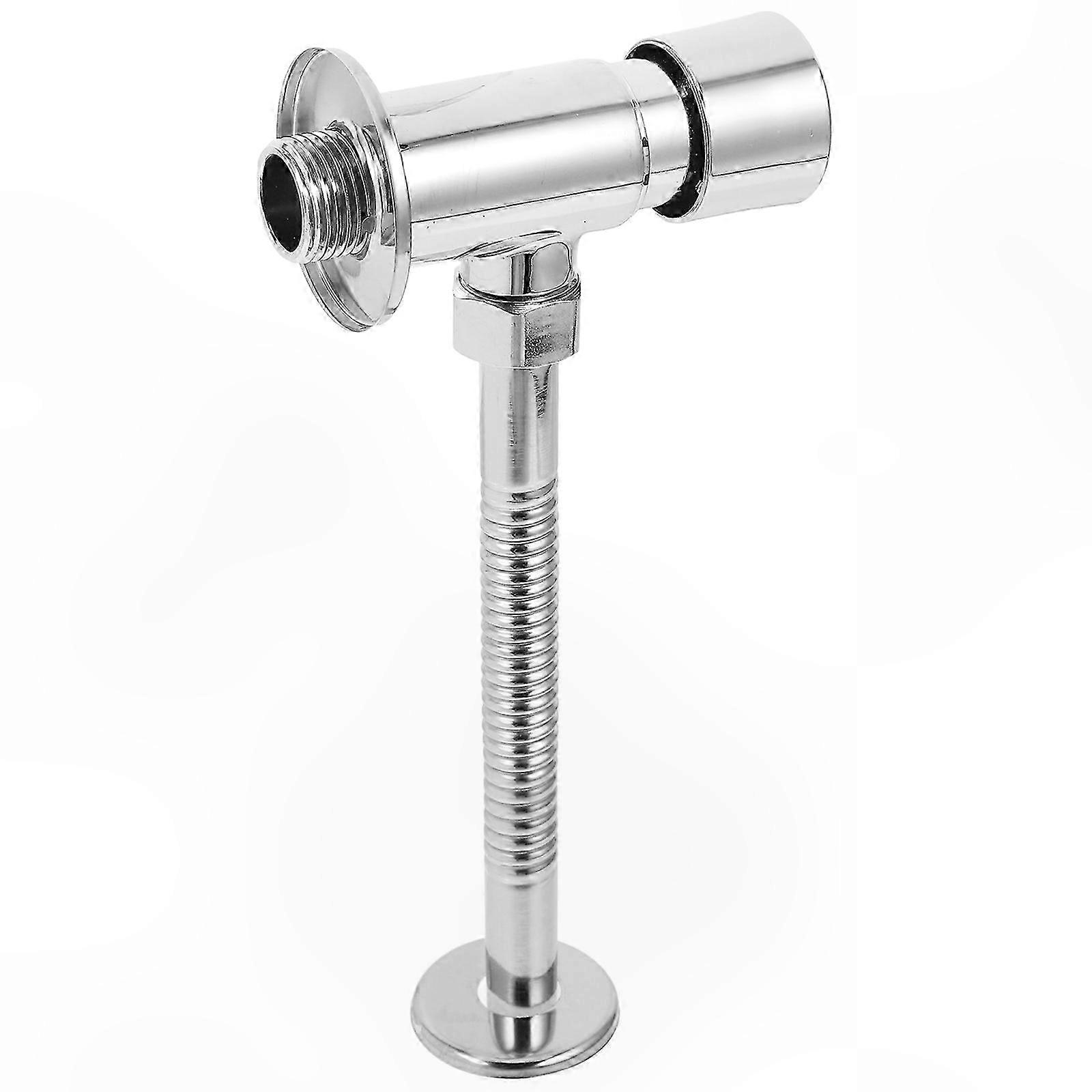 High Performance Manual Delay Urinal Flush Valve – Water Saving, Durable, Easy Hand Press for Public Restrooms