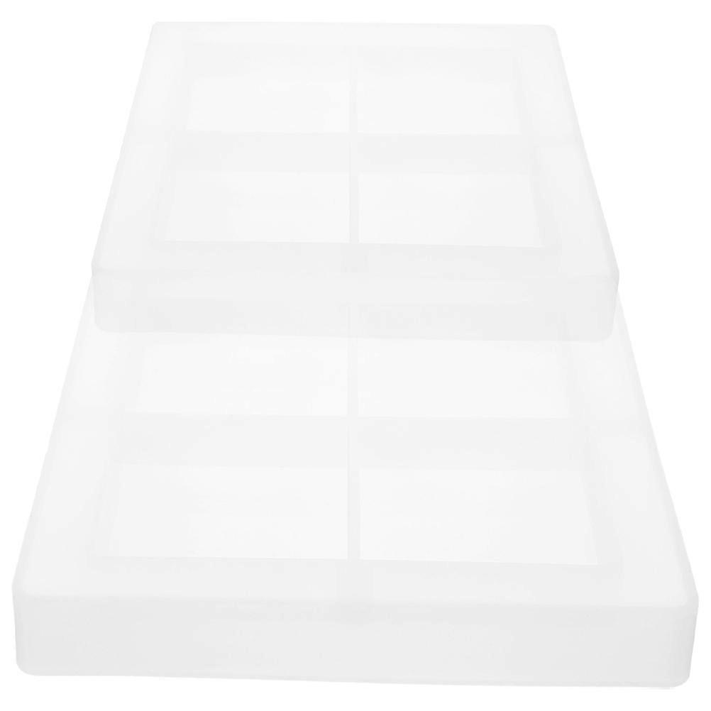 Silicone Ashtray Mold for DIY Crafts Square Mold 8Pcs Kit